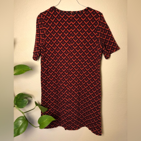 Ann Taylor LOFT geometric dress - Picture 3 of 5